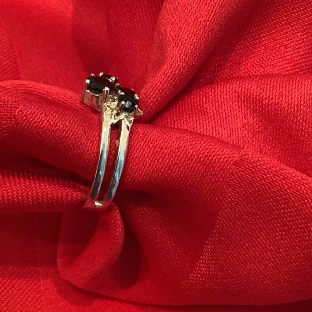 Silver Onyx Ring - image 2